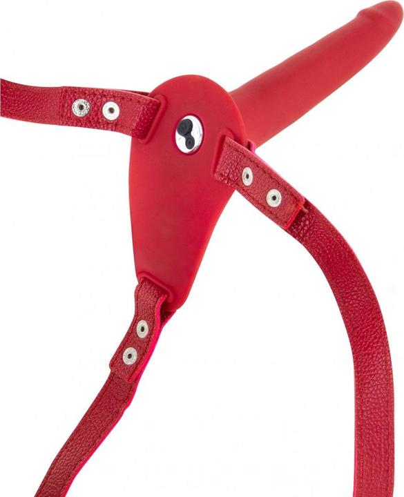 Image du produit Fetish Tentation Gode ceinture rouge vibrant