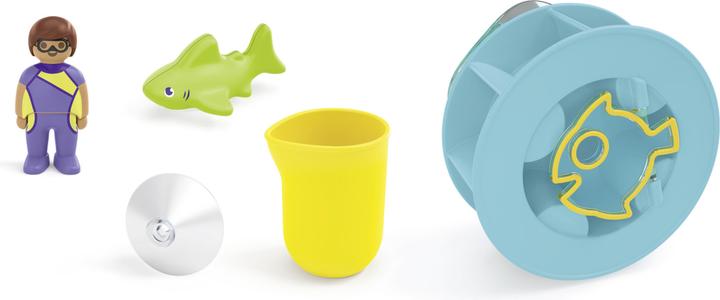 Produktbild Playmobil Wasserwirbelrad mit Babyhai (71688)