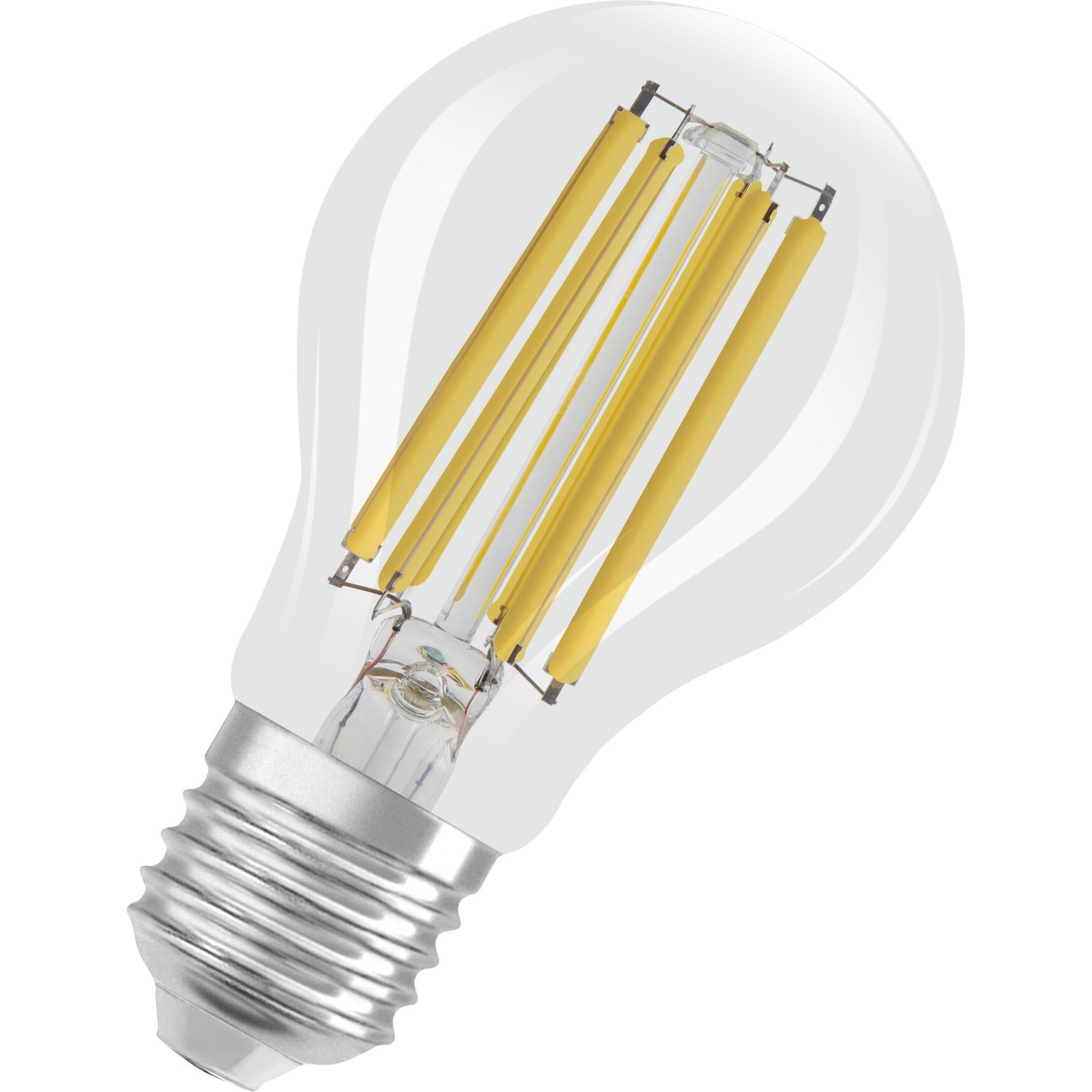 Osram, Lampadina, LAMPADE LED CLASSE ENERGETICA A FILAMENT CLASSIC A 7,2W 840 Clear E27 (E27, 1521 lm, 2x)