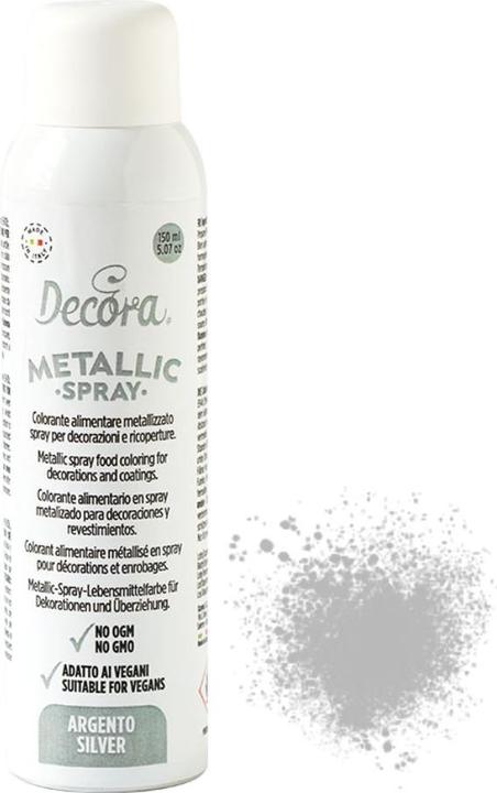 Actual product image Decora Metallic spray - silver (150ml) (1 pcs.)
