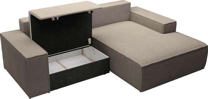 Actual product image Vente-unique Amelia (Corner sofa)