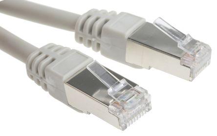 Produktbild RS PRO Patch cord Cat6 FTP LSZH Grey 30m (FTP, CAT6, 30 m)