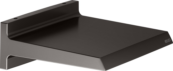 Brushed titanium black