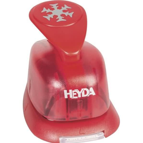 Heyda, Locher, Motivstanzer für Karton bis 220g/qm Schneeflocke klein 15x15mm