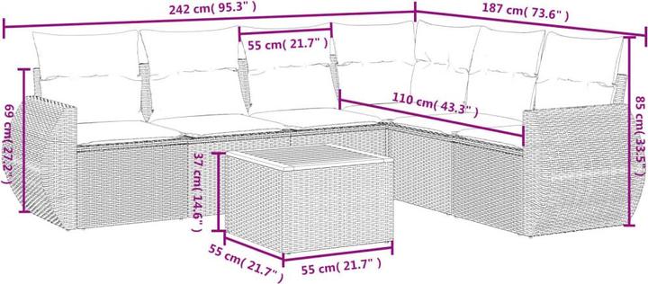 Actual product image VidaXL L'Aquila