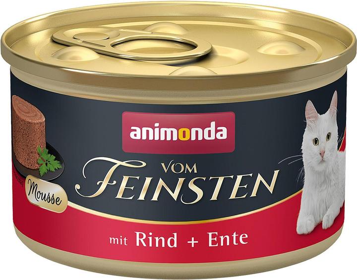 Produktbild animonda Vom Feinsten ADULT mit Rind + Ente 85g (Adult, 12 Stk., 85 g)