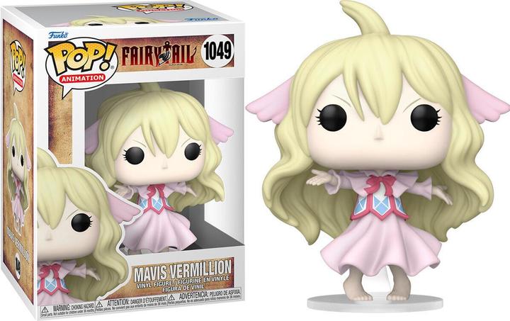 Actual product image Funko Fairy Tail POP! Animation Vinyl Figur Mavis Vermillion 9 cm