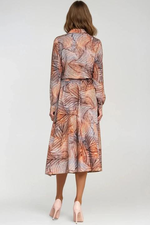 Produktbild Nife Midi-Hemdkleid aus Viskose für Damen (36)