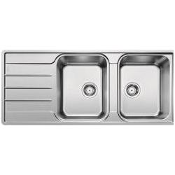 Blanco, Rubinetteria da cucina, Zlewozmywak Lemis 8 S-IF stal szczotkowana (523036)