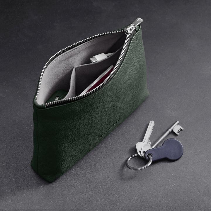 Produktbild Woolnut Leather Pouch, green