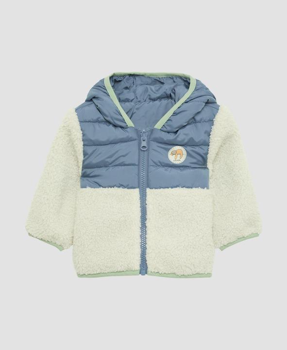 Actual product image S.Oliver Outdoor-Jacke Leicht wattierte Wendejacke mit Steppung und Teddyplüsch (74)