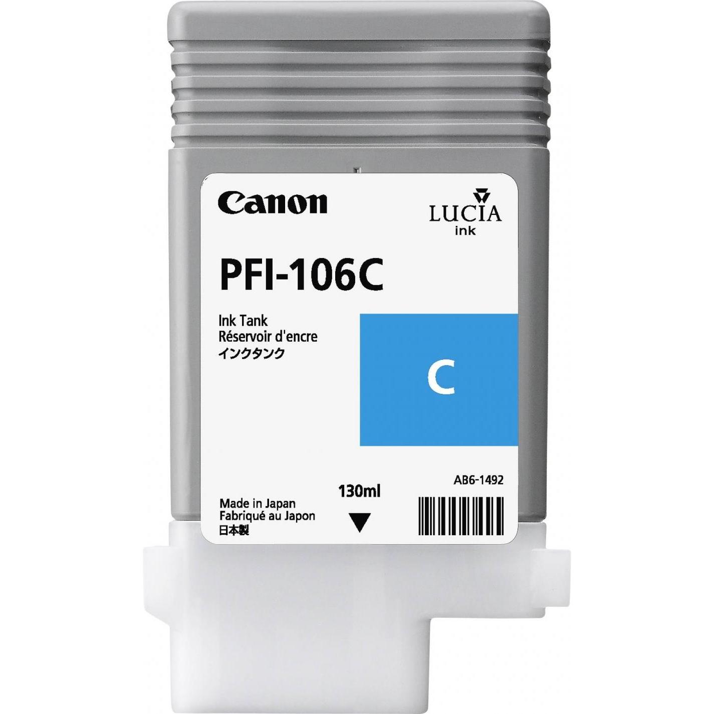 Canon, Druckerpatrone, Pfi-106c (C)