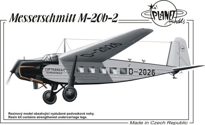 Produktbild Planet Models Messerschmitt M-20 b-2