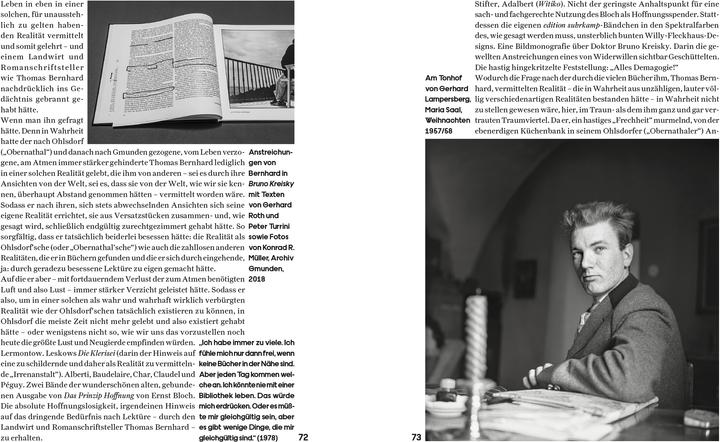 Actual product image Thomas Bernhard Hab & Gut (German, Barbara Vinken, Dietmar Steiner, 2019)