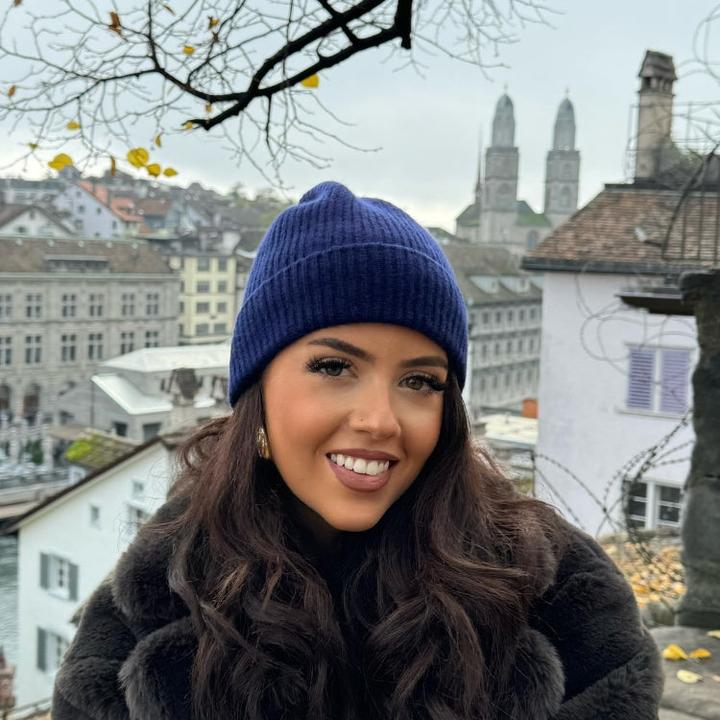 Actual product image Prima Ballerina Cashmere and merino wool beanie (One size)