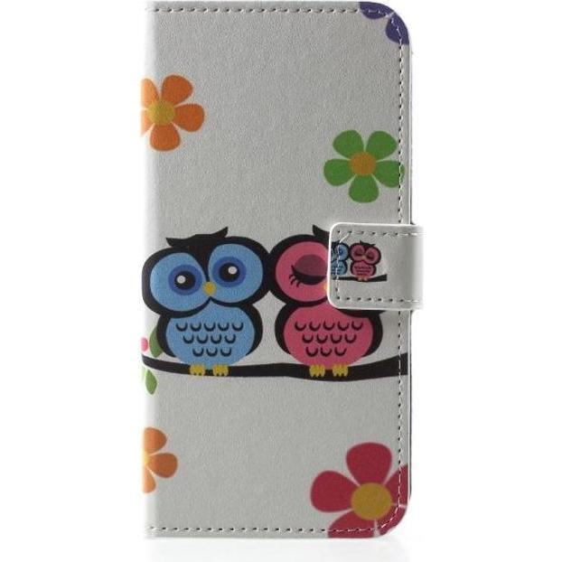 MU Style Leder Bookcover Image Series (Huawei Y5 (2018)), Smartphone Hülle, Mehrfarbig