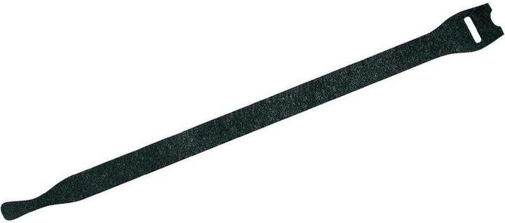 Image du produit Fastech ETK-1-2 Strap, noir, 13x200mm (Serre-câbles velcro, 200 mm, 10 pcs)