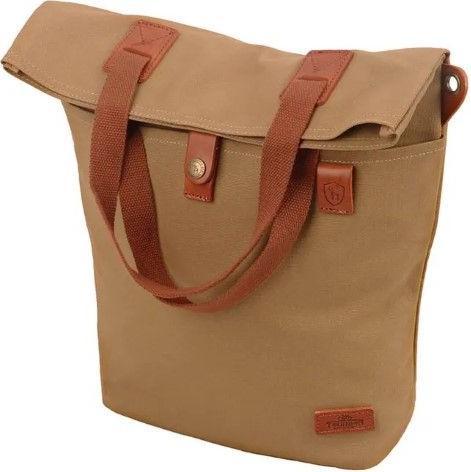Produktbild Tourbon Wasserabweisende Canvas Velo Gepäckträgertasche & Umhängetasche (12 l, Gepäckträgertasche)