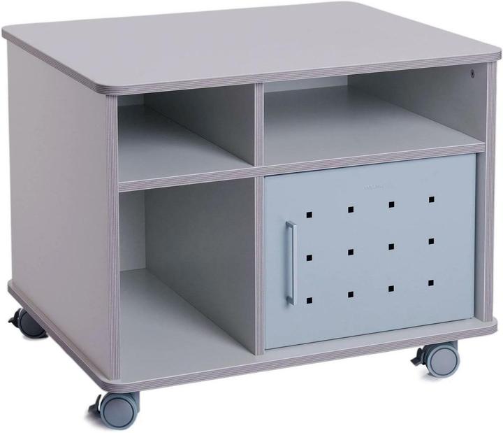 Rocada Office trolley grey 3 levels 72.0 x 59.0 x 57.5 cm (72 x 59 x 58 cm)
