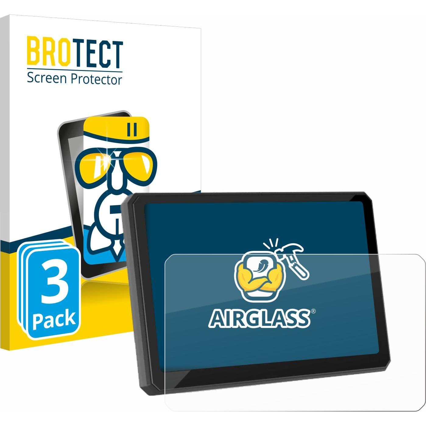 BROTECT, Fahrzeug Navigation Zubehör, Schutzglas Schutzfolie Displayschutz Display Schutz Glas Folie klar