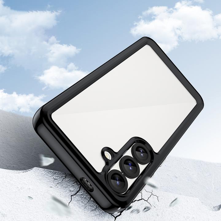 Immagine prodotto Hurtel Outer Space Case Silikonhülle mit Gelrahmen für Samsung Galaxy S25 – Schwarz (Samsung Galaxy S25)