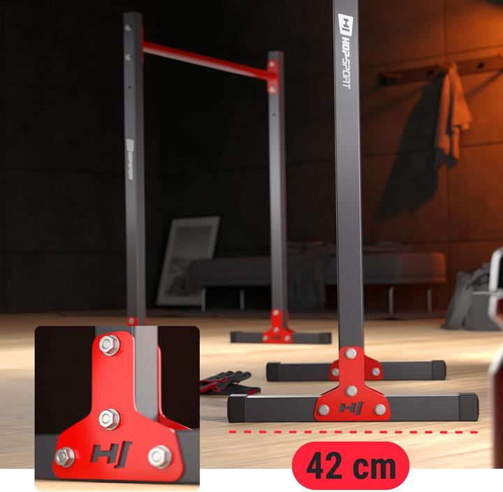 Image du produit Hs Hop-Sport Freistehende Dipstation mit Höhenverstellung