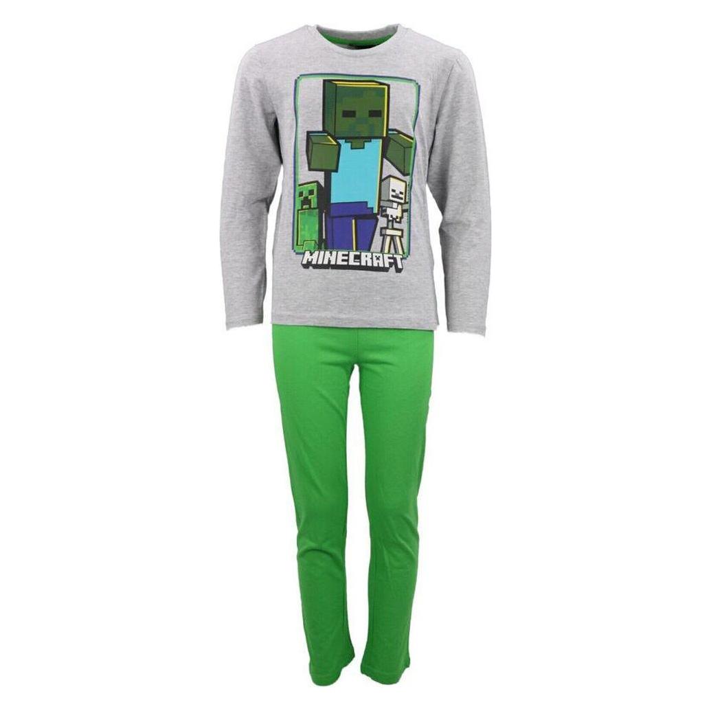 Procos, Jungen, Pyjamas, Create Kinder Lange Schlafanzug 12 Jahre, (128)