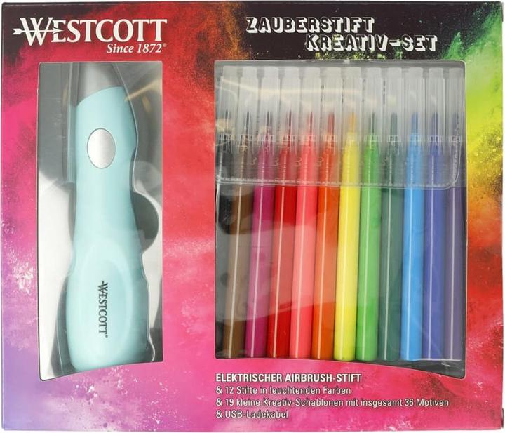 Actual product image Westcott Airbrush set for children