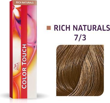Actual product image Wella Color Touch Rich Naturals (7/3 medium blonde gold)