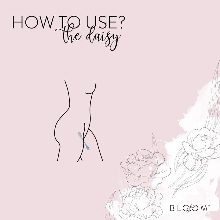 Actual product image Bloom The Daisy Vibrating Egg - Green