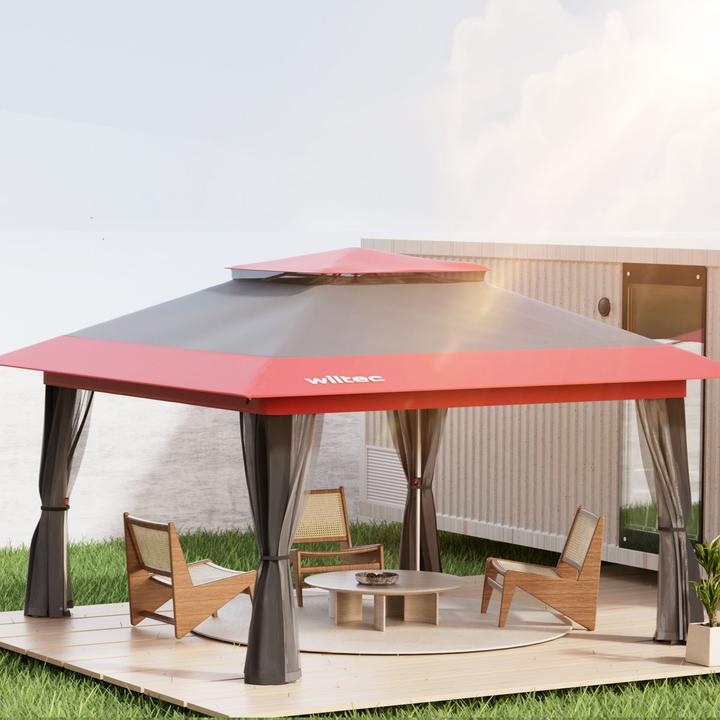 Actual product image Wiltec Faltpavillon (400 cm, 400 cm)