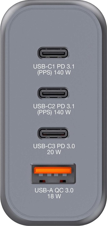 Produktbild Verbatim GNC-140 GaN Charger (140 W)
