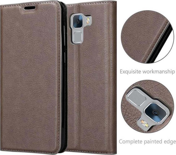 Actual product image Cadorabo Book Invisible Magnet Cover (Honor 7)