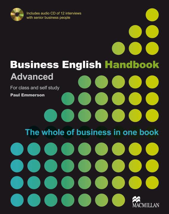 Produktbild Business English Handbook, w. Audio CD (Englisch, Paul Emmerson, 2010)