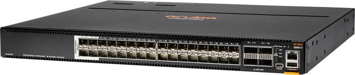 Produktbild Aruba 8360-32Y4C v2 32p 25G SFP/+/28 4 Sec 4p 100G QSFP+/28 Back-to-Front 3 Fans 2 AC Bdl (32 Ports)