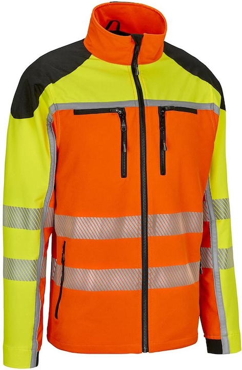 Neon yellow, Illuminated orange