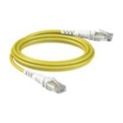 PatchSee THEPATCHCORD Cat6A RJ45 Patch cable U/UTP yellow - 0.9m (U/UTP, CAT6a, 0.90 m), Netzwerkkabel