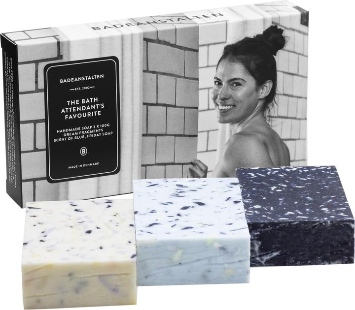 Badeanstalten - The Bath Attendant's Favourite - 3 soaps (Hard soap)