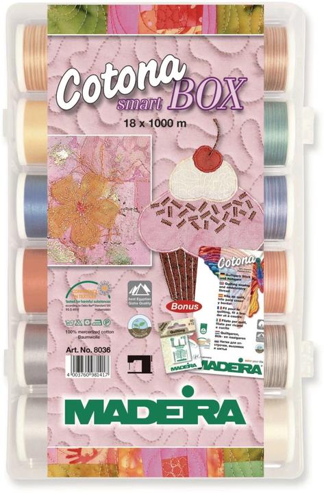 Actual product image Madeira Embroidery and quilting thread Cotona 50 (1000 m)