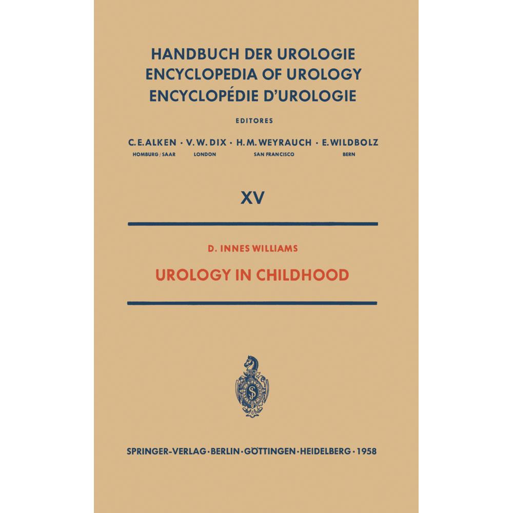 Urology in Childhood, Fachbücher