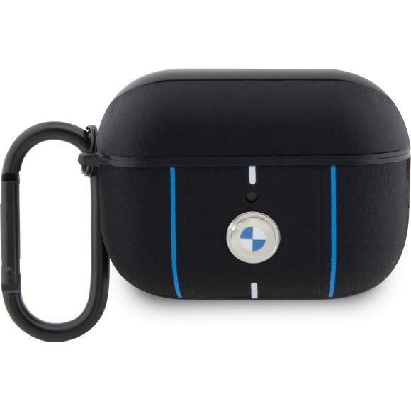 BMW BMAP222RVSK AirPods Pro 2 (2022/2023) cover czarny/black Color Lines (Kopfhörer Hülle), Kopfhörertasche + Schutzhüll...