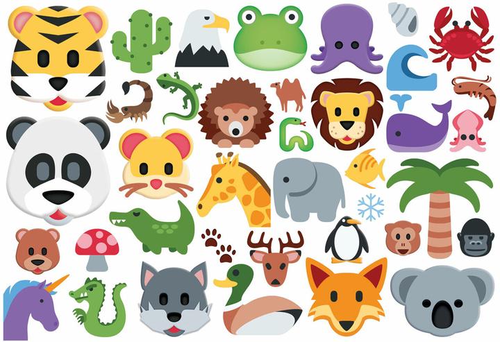 Produktbild Eurographics Emoji - Wildtiere 100 Teile (100 Teile)