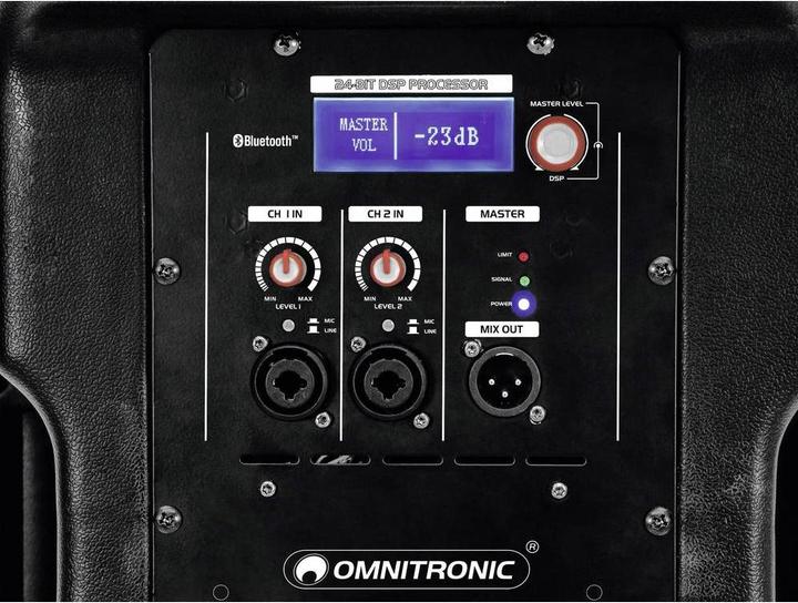 Actual product image Omnitronic Active PA speaker 30 cm (Active)