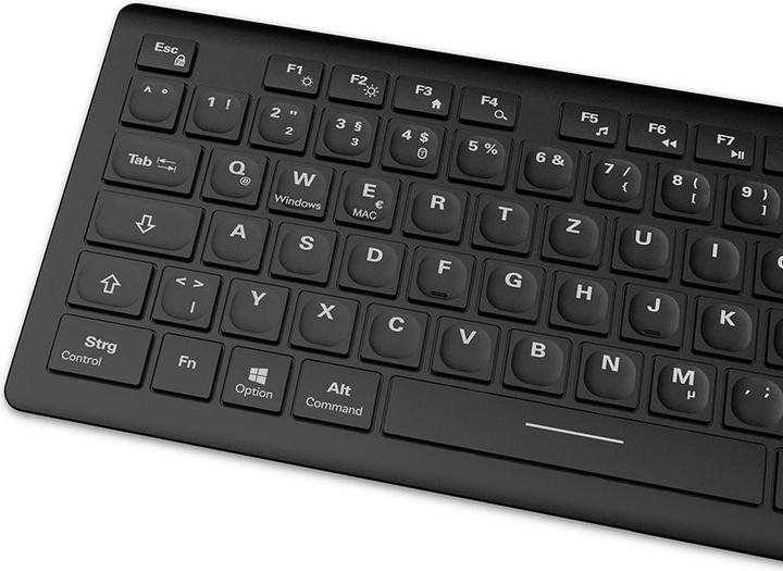 Actual product image Sharkoon OfficePal K30W bk (DE, Wireless)