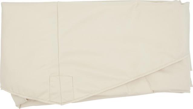 Produktbild Swisshandel24 Ersatz-Bezug für Deluxe Ampelschirm HWC-D14, Sonnenschirmbezug rund Ø 3m - creme ohne Flap