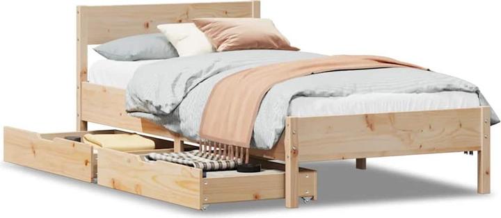 Actual product image VidaXL Bed without mattress (120 x 200 cm)