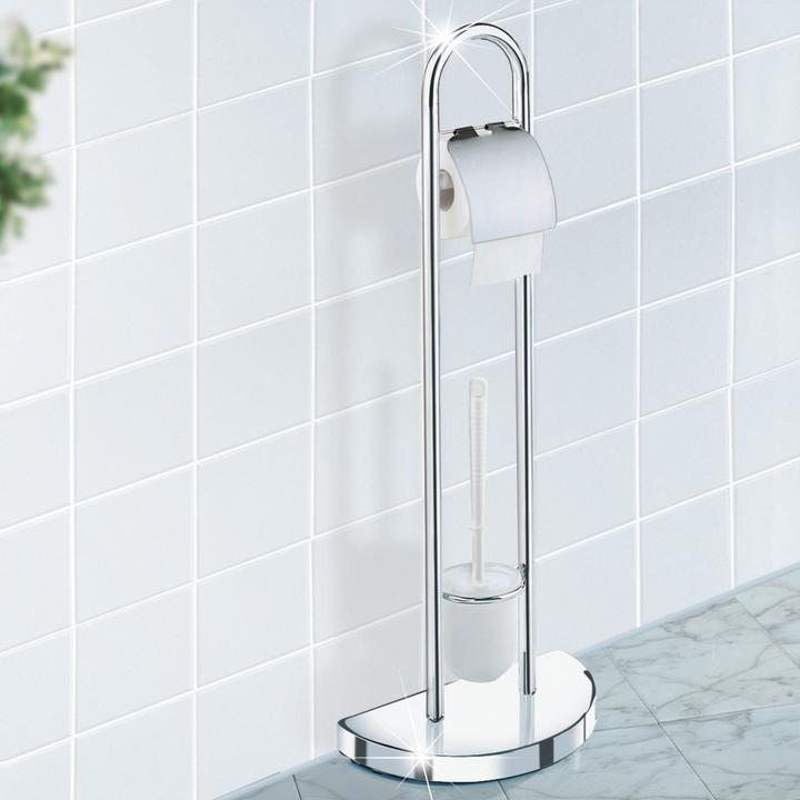 Produktbild Wenko Maximex Toilettenbürste Raumwunder Toilettenbürstenhalter Toilette Klobürste WC-Ständer