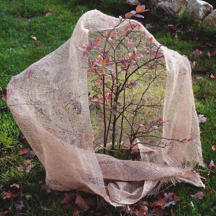 Immagine prodotto Aquagart 50m x 1m Jutegewebe 105g/m² Jutematte Gartenjute Jute Stoff Sackleinen Juteband