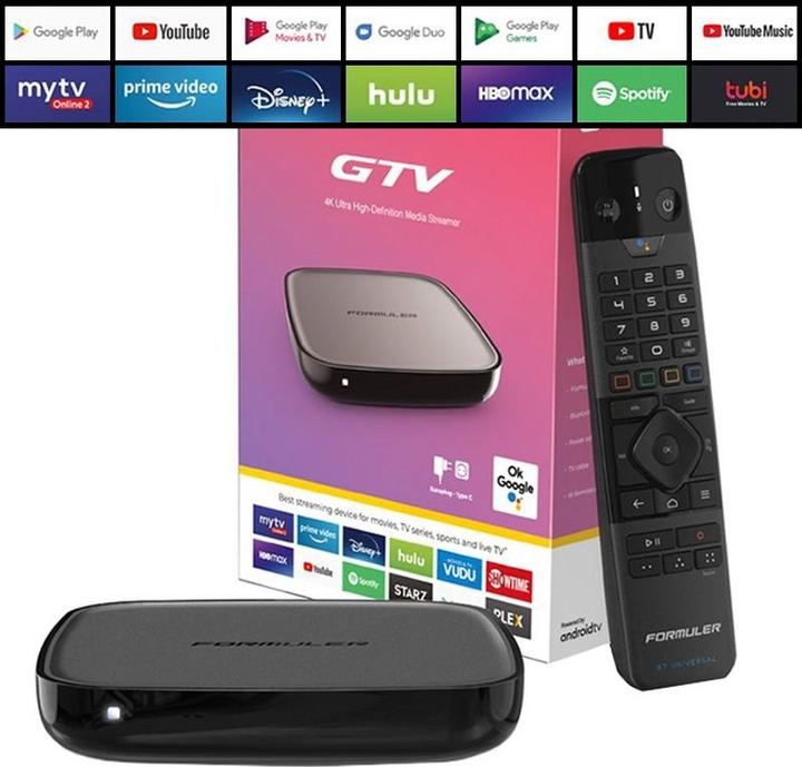 Actual product image Formuler Gtv (16 GB, Android 9.0 (Pie))
