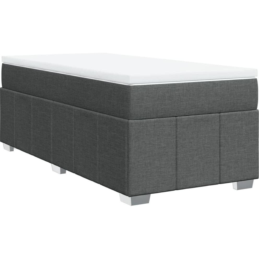 Thumbnail - VidaXL, Bett, Bo x springbett mit Matratze 80 x 200 cm Stoff (80 x 200 cm)